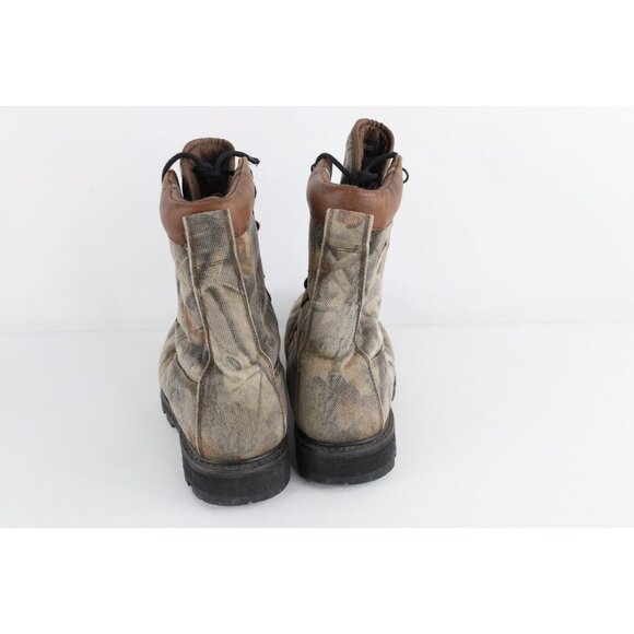 Vintage 90s Cabelas Mens Size 10 D Waterproof Goretex Camouflage Hunting Boots main image 10